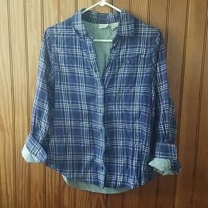 LL Bean cotton lined shirt